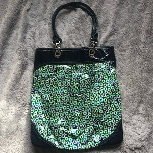 Vera Bradley Plastic Covered Tote Bag